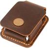 Personalized Leather Lighter Case, Handmade Leather Lighter Case for Men, for Leather Zippo Cover, Engraved Leather Lighter Holder Belt Case, Birthday Gift for Him or Her