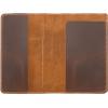 Refillable Journal cover for Classic moleskine Large size/XL Large volant cahier journal portfolio, 5″ x 8.25″ Notebook Cover (Brown)(Brown)