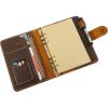 Leather A5 binder planner, Refillable leather journal, Leather notebook, A5 ring binder, Custom gift for him, Leadership Gifts, Corporate Gifts for Clients (Brown)(Brown)