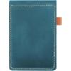 Real Genuine Leather Notepad Cover For Mini Pocket Notebook 3″ X 5″, Leather Cover For Rite In The Rain Top-Spiral Notebook,Customized Gift (Red)(Blue)