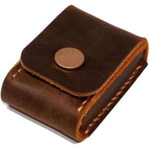 Personalized Leather Lighter Case, Handmade Leather Lighter Case for Men, Engraved Leather Lighter Holder Belt Case, Father’s Day, Birthday Gift