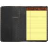 Genuine Leather Notebook Notepad Cover for TOPS The Legal Pad Writing Pads Docket 5″ x 8″ Cover, retro real leather portfolio folder cover organizer (Brown)(Black)