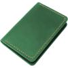 Leather for Men & Women Front Pocket Card Holder | Minimalist Wallet | Front Pocket Wallet | Leather Card Sleeve | Minimalist Handmade Card Holder (Dark Green)(Dark Green（Style 2）)