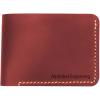 Personalized Bifold Wallet, Handmade Wallet for Men,Slim Leather Wallet, Man Wallet Gift for Anniversary, Graduation, Dad, Boyfriend, Engraved Custom Wallet（Red ）